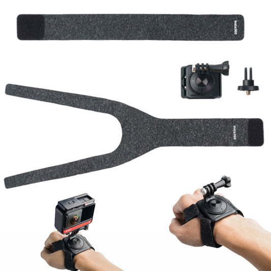 Uniqkart for Insta360 GO 2/ONE X2/ONE R/ONE X Wrist Strap Hand Strap Sports Camera Mount Holder Kit
