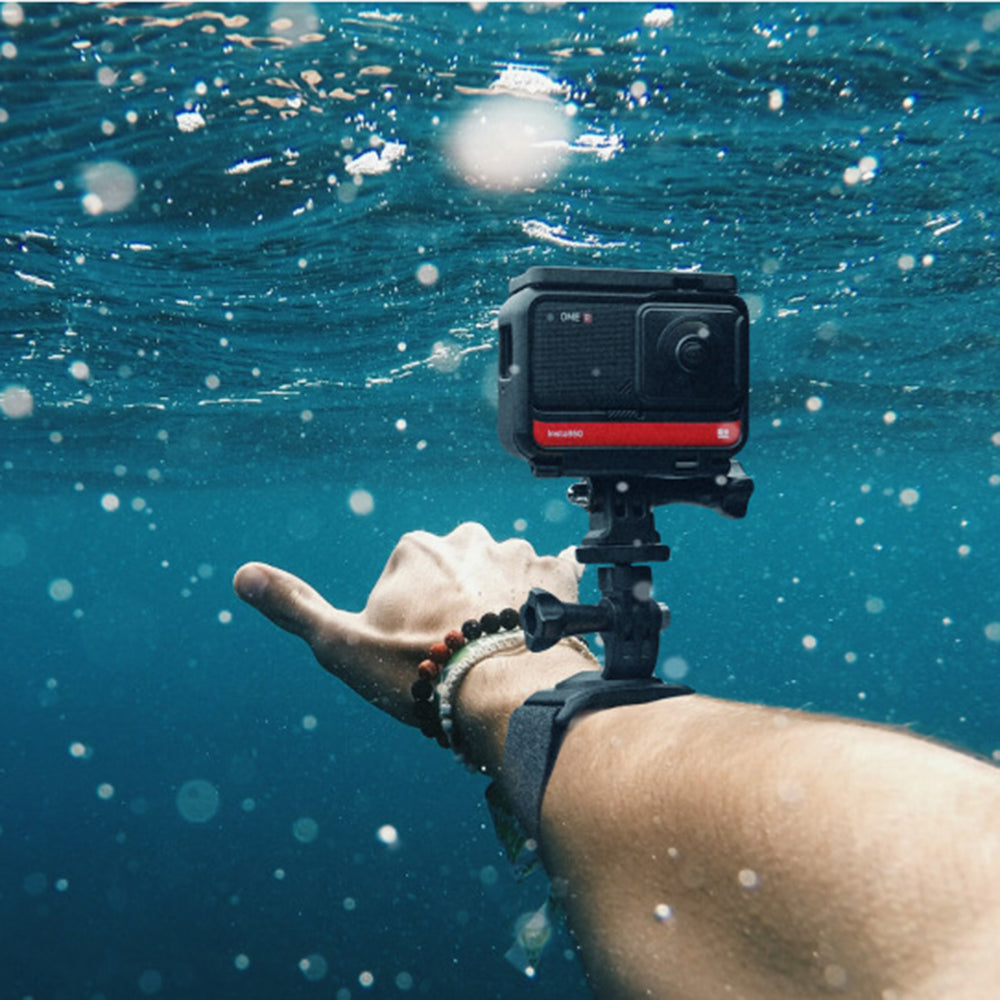 Uniqkart for Insta360 GO 2/ONE X2/ONE R/ONE X Wrist Strap Hand Strap Sports Camera Mount Holder Kit