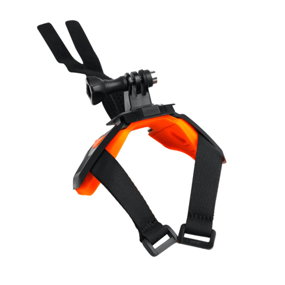 Uniqkart for Insta360 ONE X2/ONE X/GO 2/ONE R Full Helmet Strap Action Camera Front Chin Mount