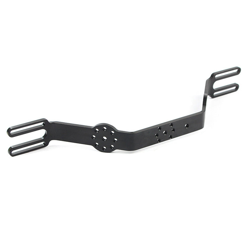 F28606-7 Diving Handle Tray Grip Bracket Dual Handheld Expansion Mount for Sports Action Cameras Housing Case Underwater Photography - Black