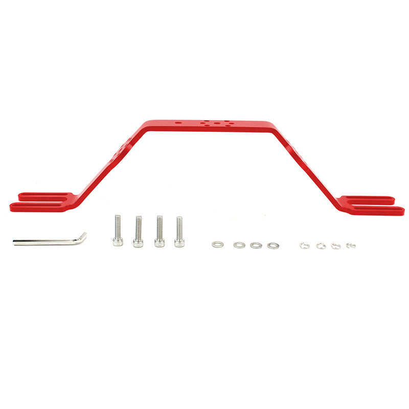 F28606-7 Diving Handle Tray Grip Bracket Dual Handheld Expansion Mount for Sports Action Cameras Housing Case Underwater Photography - Red