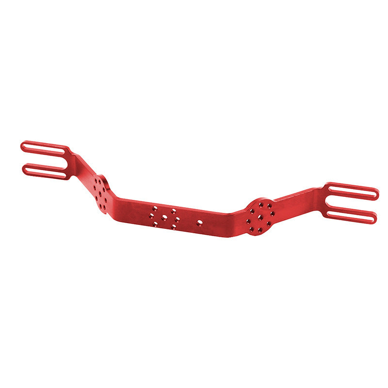 F28606-7 Diving Handle Tray Grip Bracket Dual Handheld Expansion Mount for Sports Action Cameras Housing Case Underwater Photography - Red