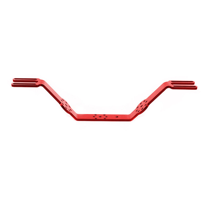 F28606-7 Diving Handle Tray Grip Bracket Dual Handheld Expansion Mount for Sports Action Cameras Housing Case Underwater Photography - Red