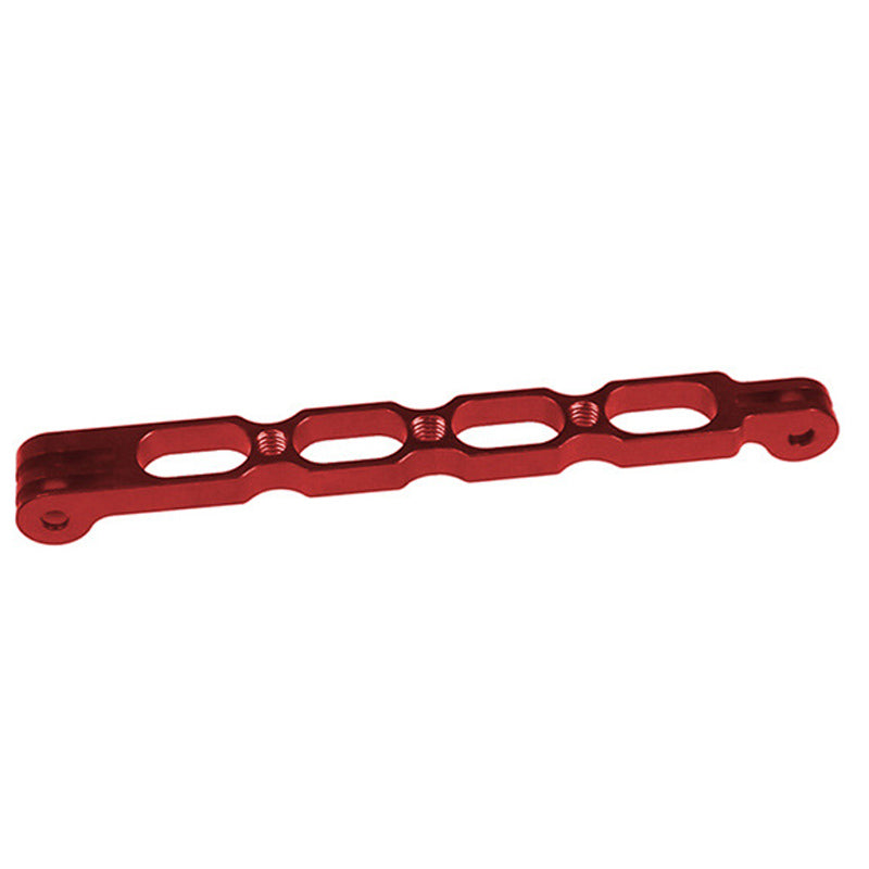 KF43175 For GoPro 10/9 / Insta360 One X Action Camera Aluminum Alloy Hollow Out Extension Arm Cycling Helmet Holder, Length 160mm - Red