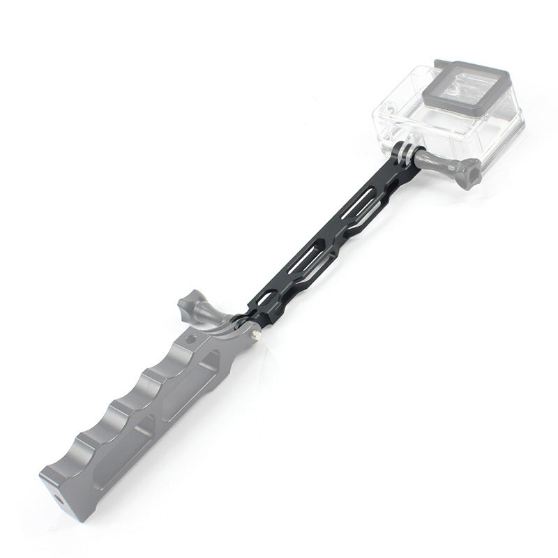 Q25577 for Gopro Hero 9/8/7/6 Aluminium Alloy Extension Arm Helmet Mount Lengthened Rod - Blue