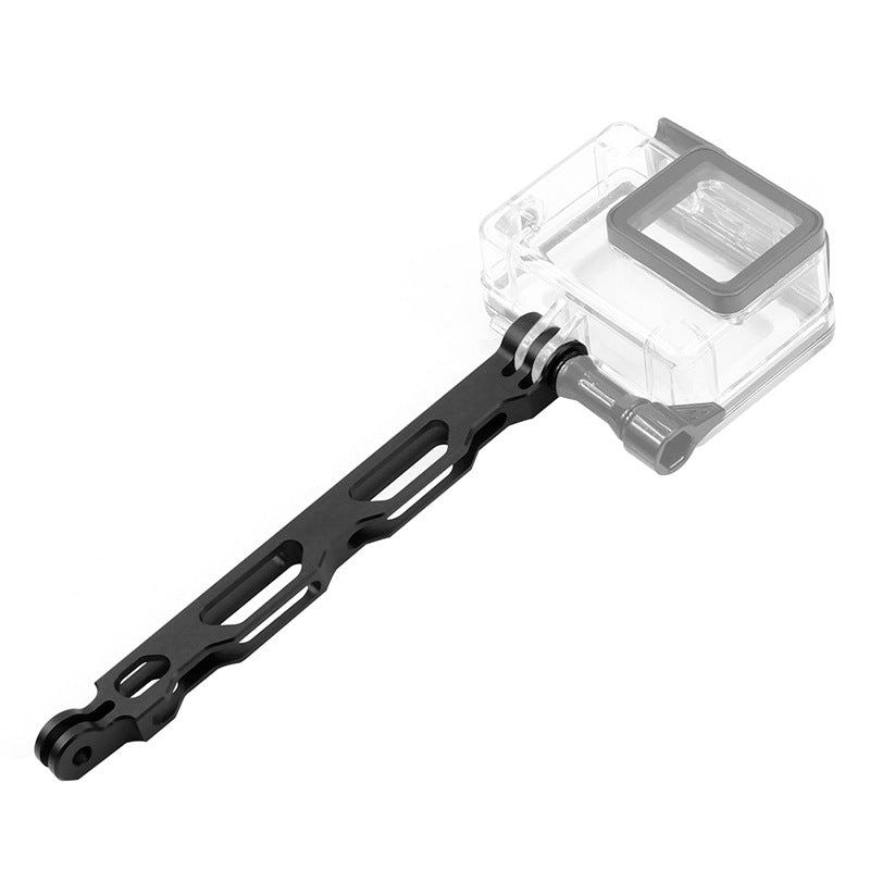 Q25577 for Gopro Hero 9/8/7/6 Aluminium Alloy Extension Arm Helmet Mount Lengthened Rod - Blue