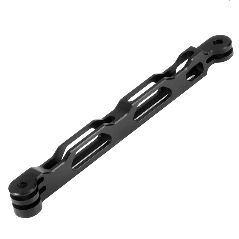 Q25577 for Gopro Hero 9/8/7/6 Aluminium Alloy Extension Arm Helmet Mount Lengthened Rod - Red