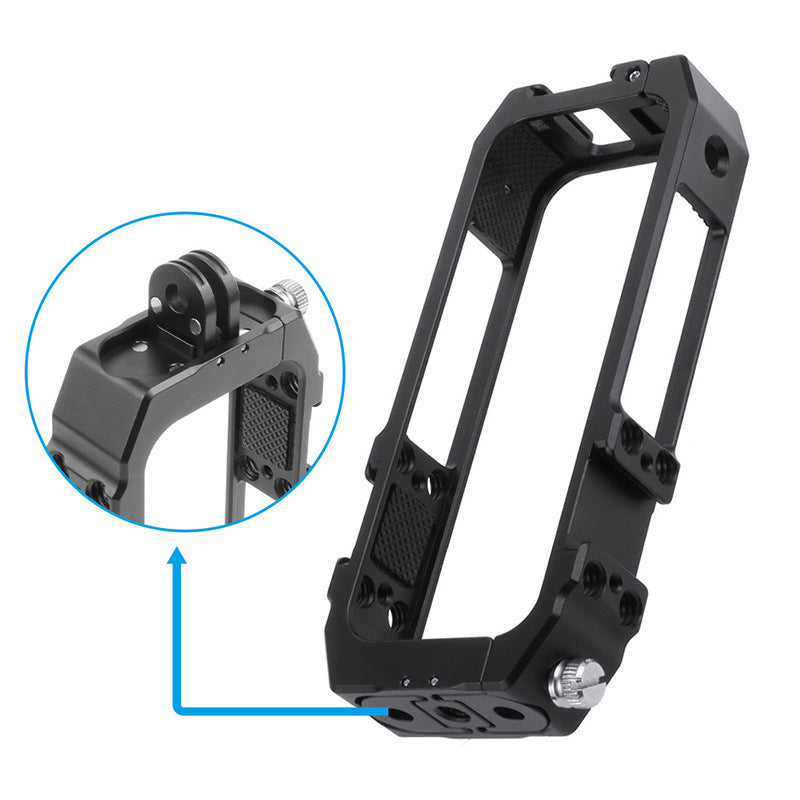 KF42730 for Insta360 ONE X2 Aluminum Alloy Cage Panoramic Camera Protective Frame Case