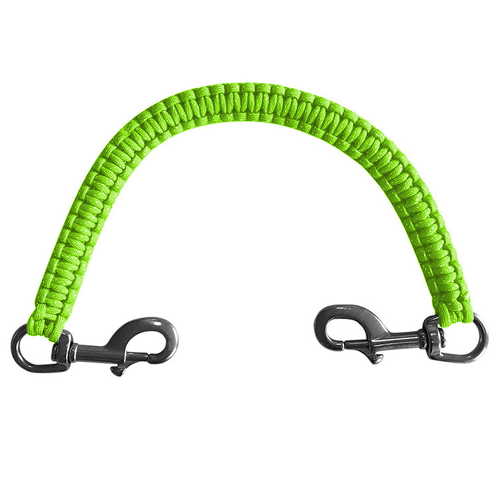 F35427-30 Diving Photography Rope Double Handle Support Belt for Camera Housing Underwater Light Stand - Green