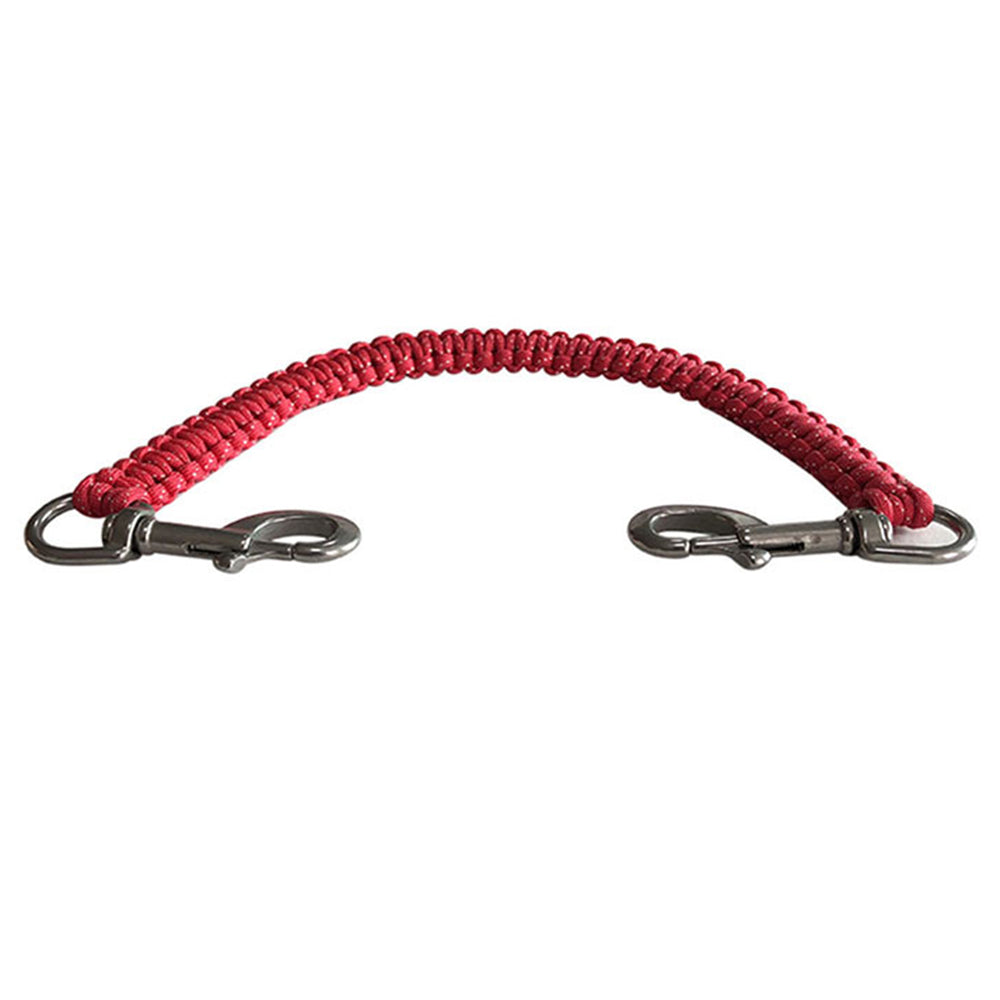F35427-30 Diving Photography Rope Double Handle Support Belt for Camera Housing Underwater Light Stand - Red