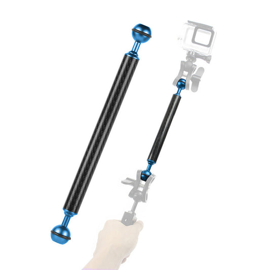 KF33 11-inch 20mm Ultralight Carbon Fiber Underwater Buoyancy Arm for Camera Diving Tray Video Light - Blue