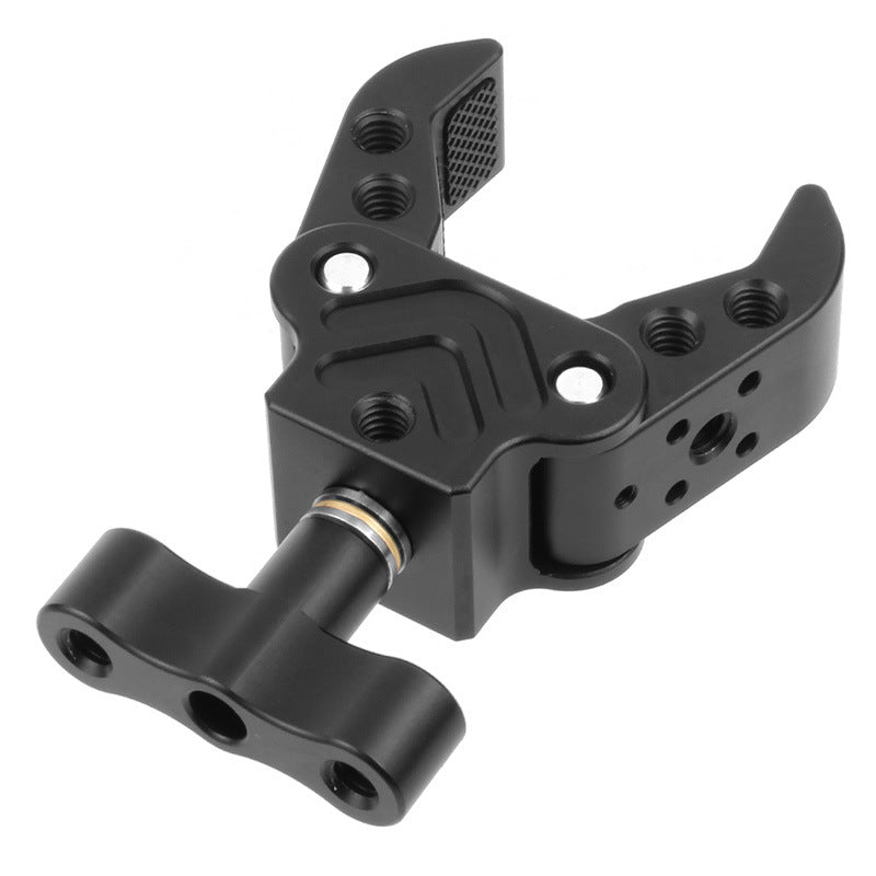 F41258 50mm Clamping Crab Claw Clip Mount Adapter Holder Clamp for Magic Arm Fill Light Monitor