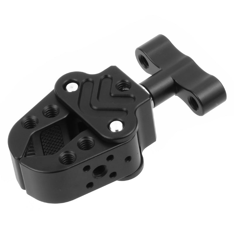 F41258 50mm Clamping Crab Claw Clip Mount Adapter Holder Clamp for Magic Arm Fill Light Monitor