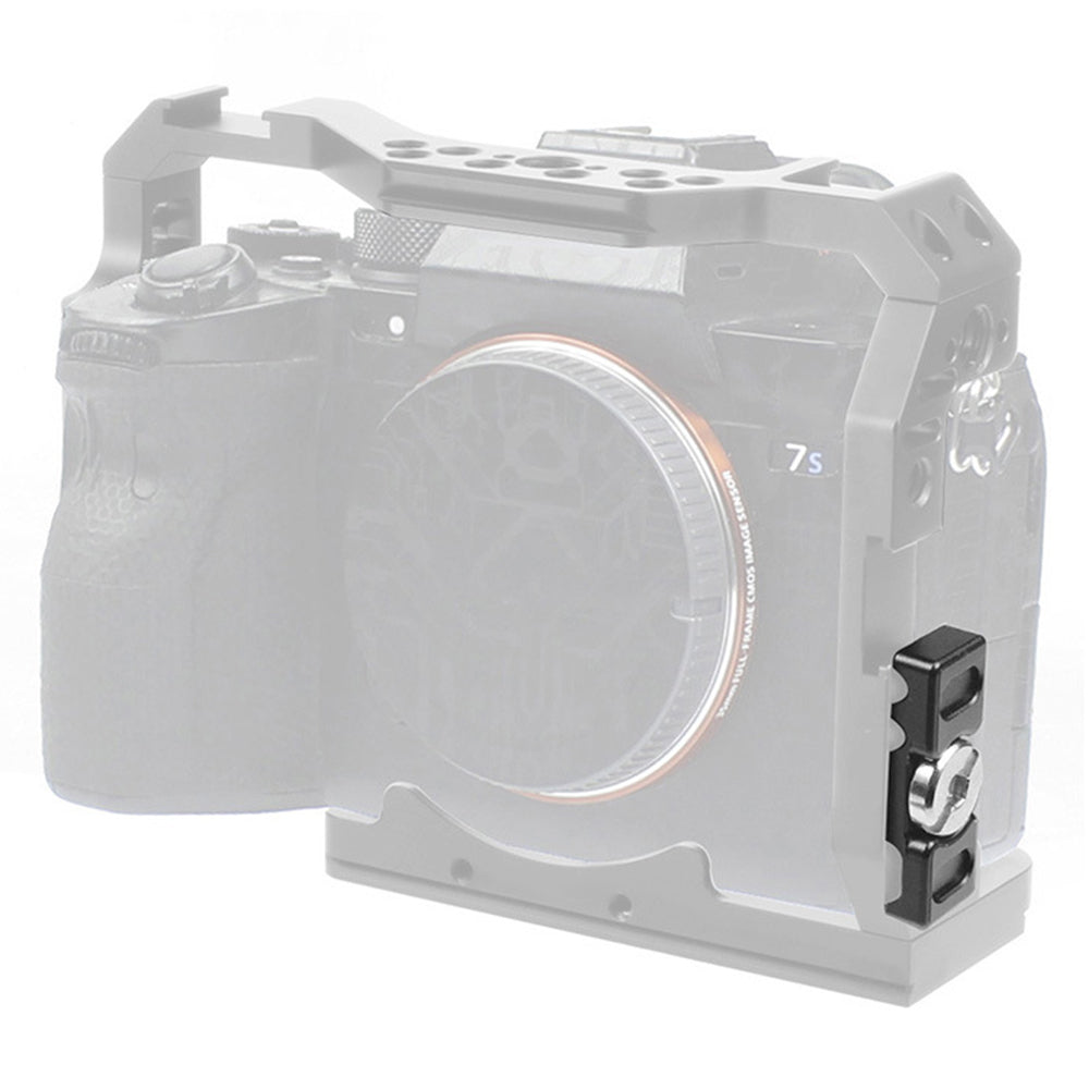 F33193 Aluminum Alloy Cable Clamp Wire Clip Mount for DSLR Camera Video Cage/Gimbal Stabilizer/Camera Handle Grip