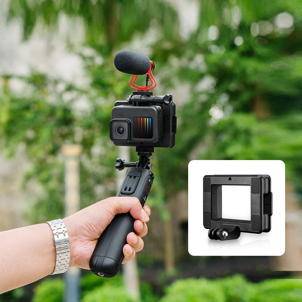 EWB9366 Magnetic Mount for GoPro / DJI Action / SJCAM / AKASO First-View Action Camera Protective Cage