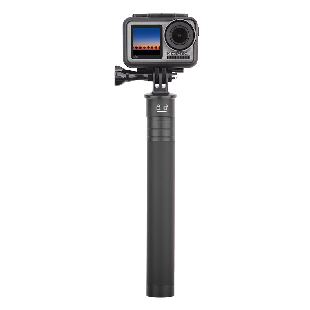 BRDRC DJI-2345 Extension Rod for DJI Osmo Action Camera Handheld Pole Bar Adjustable Selfie Stick with Adapter for Gimbal Stabilizer, Sport Camera