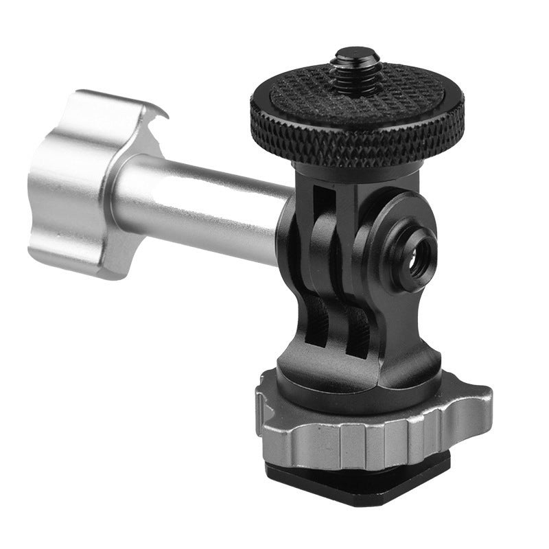 GH14 Action Camera Universal 1 / 4inch Full Metal Cold Shoe Hot Shoe Quick Release Clamp Adapter Base for GoPro 10 / 9 / 8 / 7