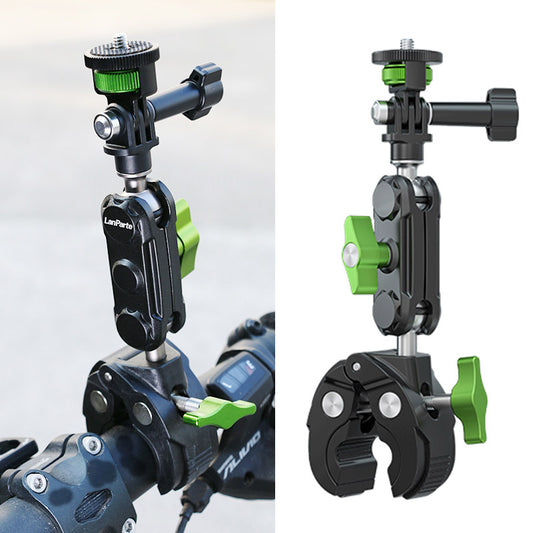 For GoPro Action Sport Camera Motorcycle Bicycle Handlebar Mount Bracket Aluminum Alloy Camera Holder - UBA-C1