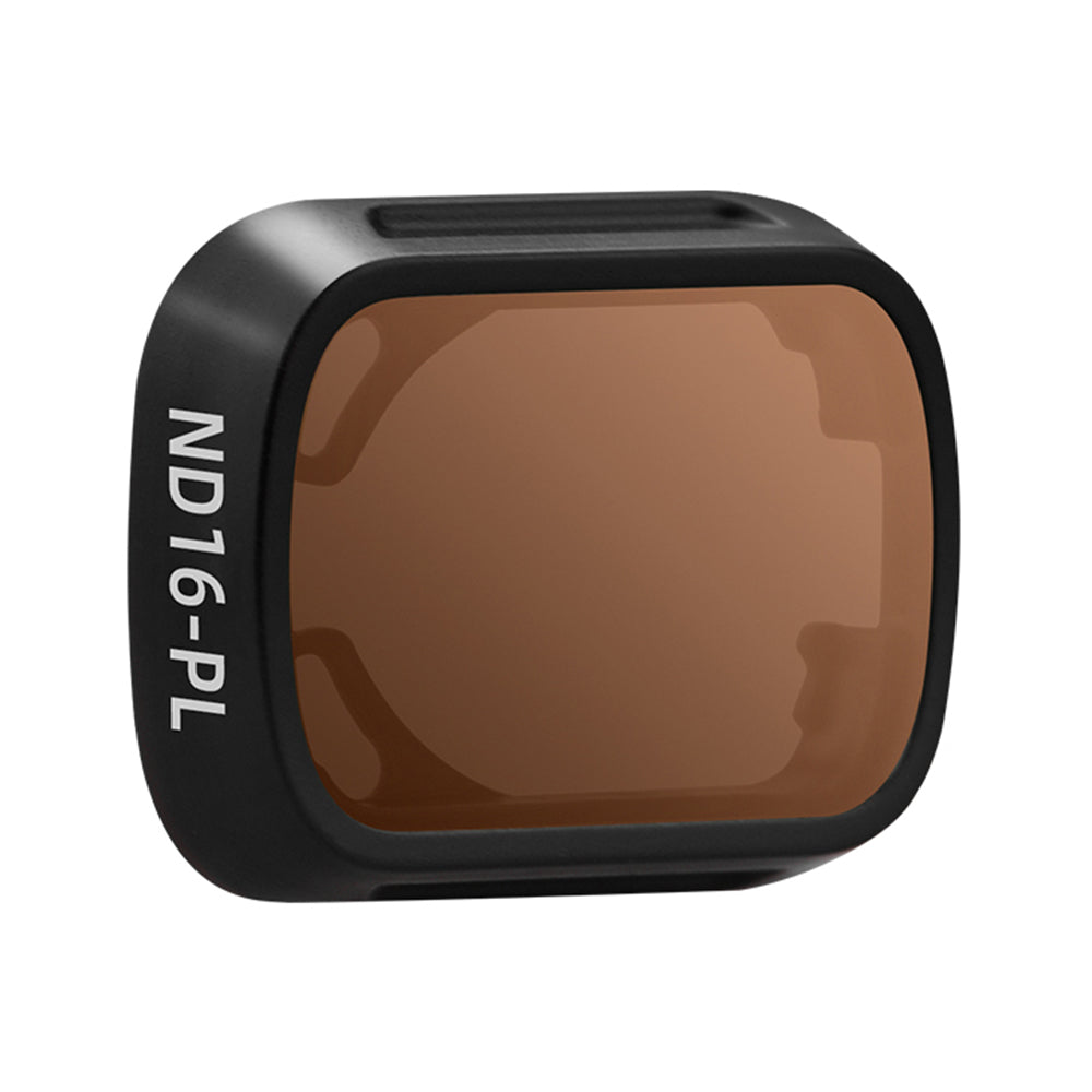BRDRC For DJI Mini 3 Pro UV / CPL / ND Filter Plastic+Optical Glass Drone Camera Lens Filter - ND16-PL