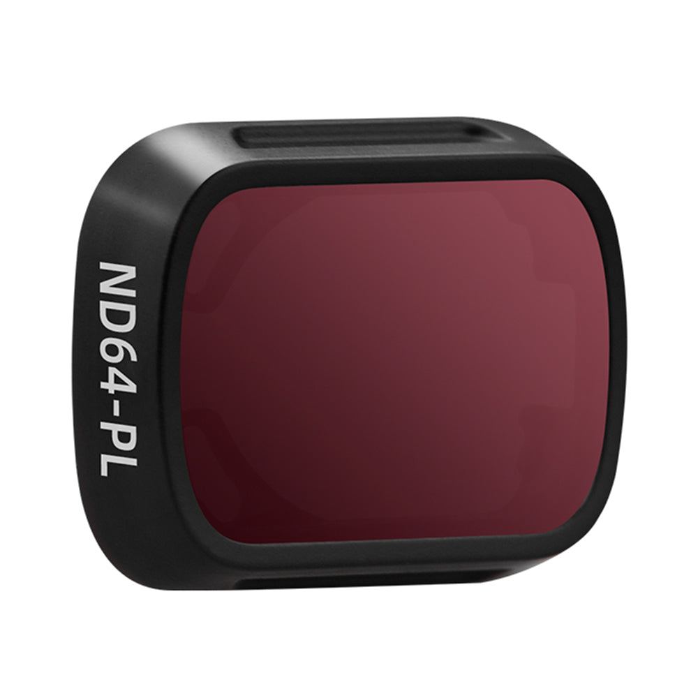 BRDRC For DJI Mini 3 Pro UV / CPL / ND Filter Plastic+Optical Glass Drone Camera Lens Filter - ND64-PL