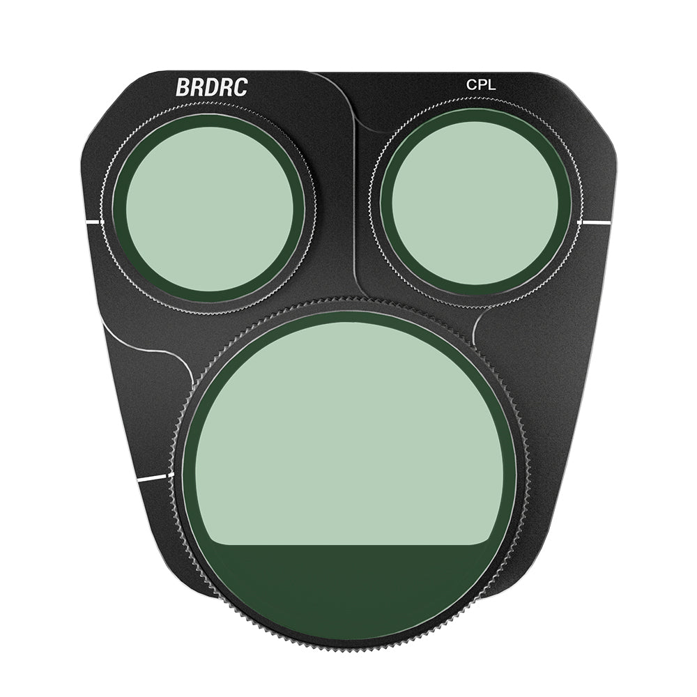 BRDRC For DJI Mavic 3 Pro Multi-layer Nano-coating Optical Glass Filter with Aluminium Frame - CPL Filter