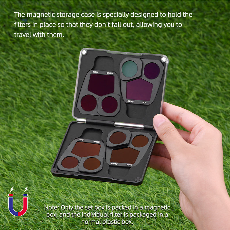 BRDRC For DJI Mavic 3 Pro Multi-layer Nano-coating Optical Glass Filter with Aluminium Frame - CPL Filter
