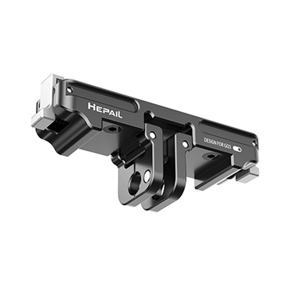 HEPAIL For Insta360 GO 3 Camera Magnetic Quick Release Base Aluminum Alloy Tripod Mount Adapter