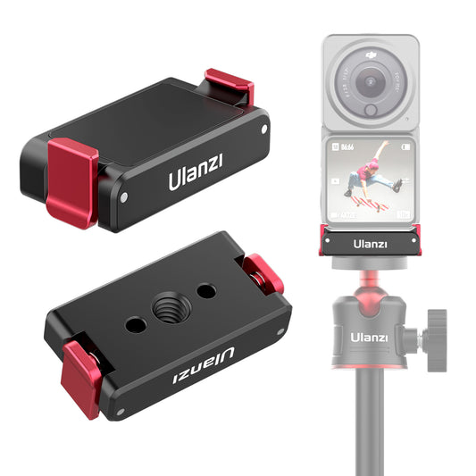 ULANZI OA-12 For DJI Action 2 Magnetic Suction 1/4inch Base Camera Mount Adapter for Shooting