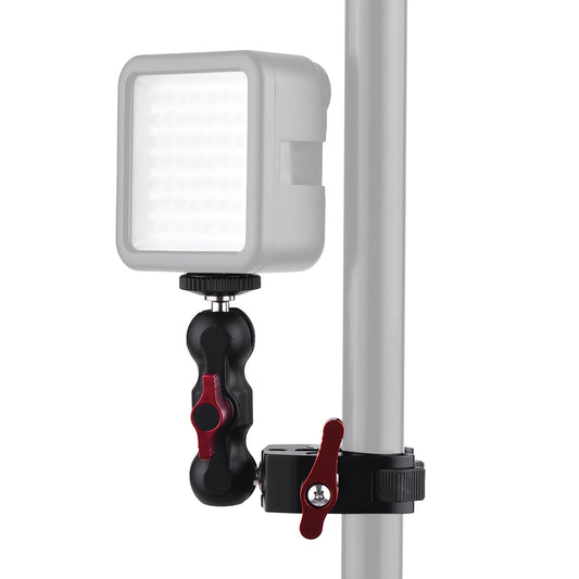 PY-093-1 Adjustable Monitor Mount Universal Camera Clamp Mount with 1/4&quot; and 3/8&quot; Screw Adapter Magic Arm Clamp