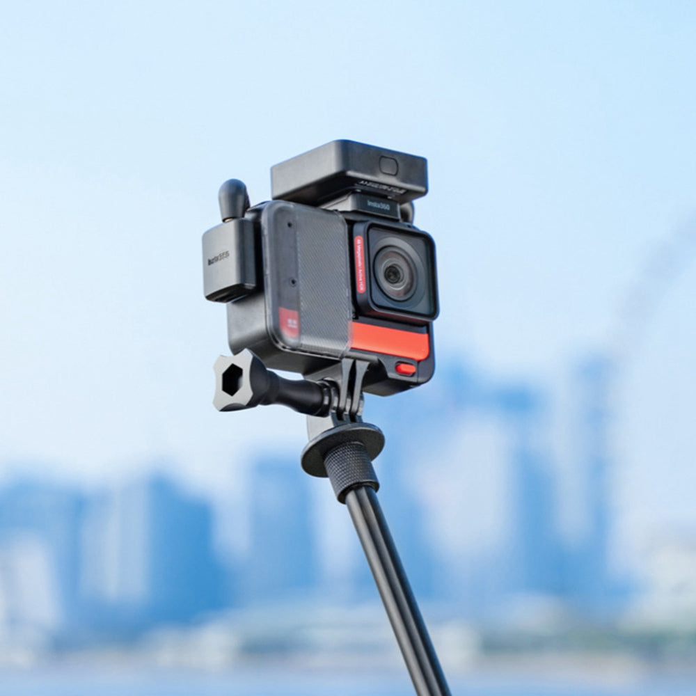 ORS-YPZJT-360 for Insta360 One RS Mic Adapter Charging/Audio Adapter 3.5mm/Type-C Input External Microphones Adapter