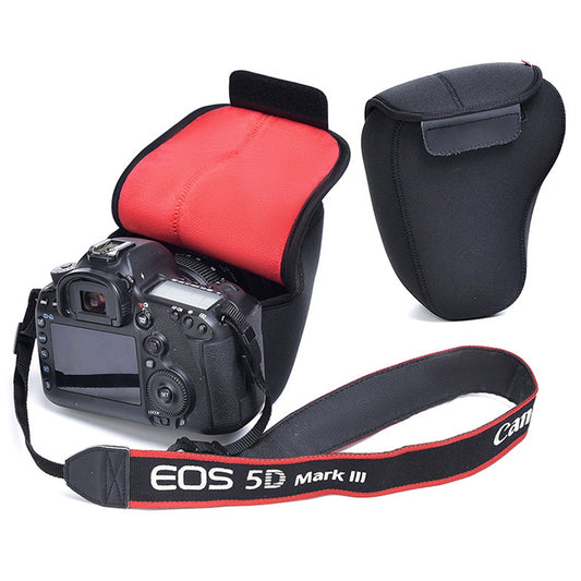 H6 SLR Camera Storage Bag Protective Pouch Sleeve Shockproof Camera Case, Size: M