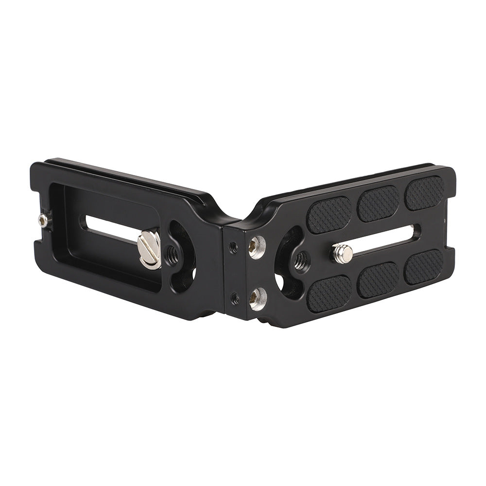 L-shape Bracket for CamFi Quick Release Plate Cold Shoe Connection Vertical Plate Compatible with Tripod Camera Accessories