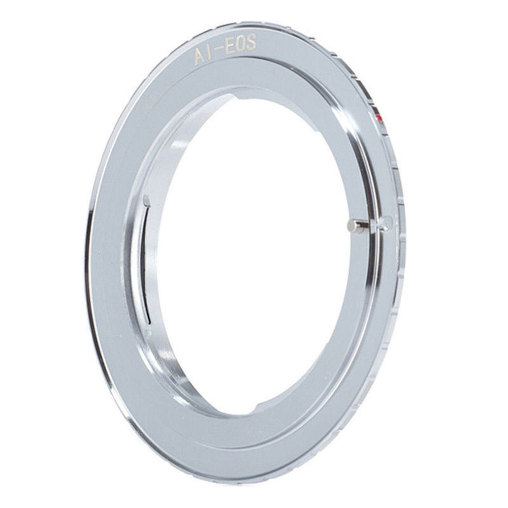 Aluminum Alloy Lens Adapter Ring for Nikon AI Lens to for Canon EOS DSLR Film SLR Camera Lens Converter Camera Adapter Ring