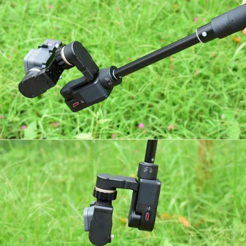 Universal Extension Rod Aluminum Alloy Handheld Pole Bar Adjustable Selfie Stick for 3-Axis Gimbal Stabilizer Camera Extended Stick with 1 / 4” Adapter