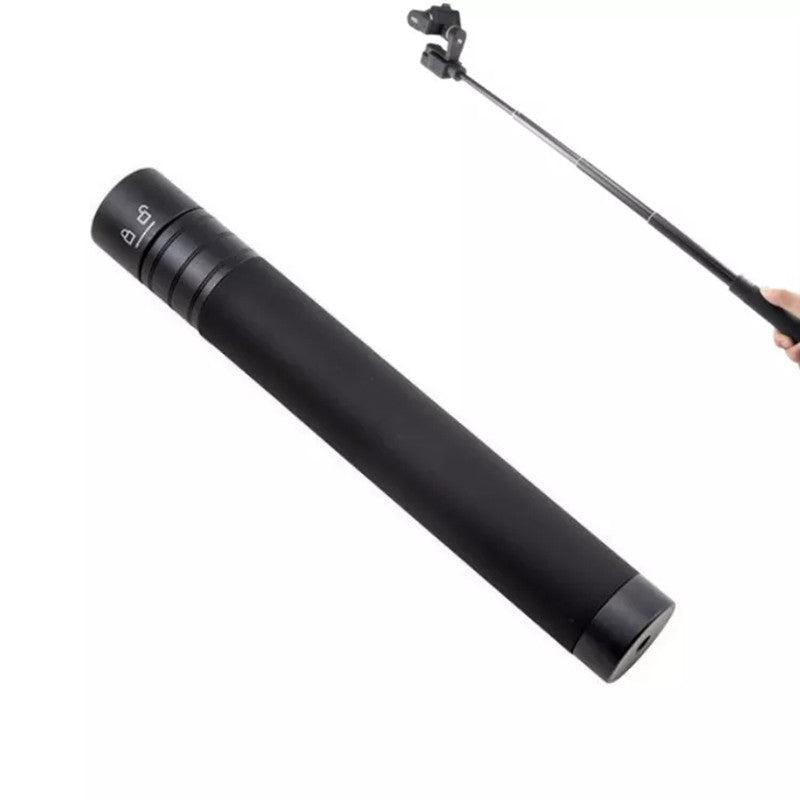 Universal Extension Rod Aluminum Alloy Handheld Pole Bar Adjustable Selfie Stick for 3-Axis Gimbal Stabilizer Camera Extended Stick with 1 / 4” Adapter