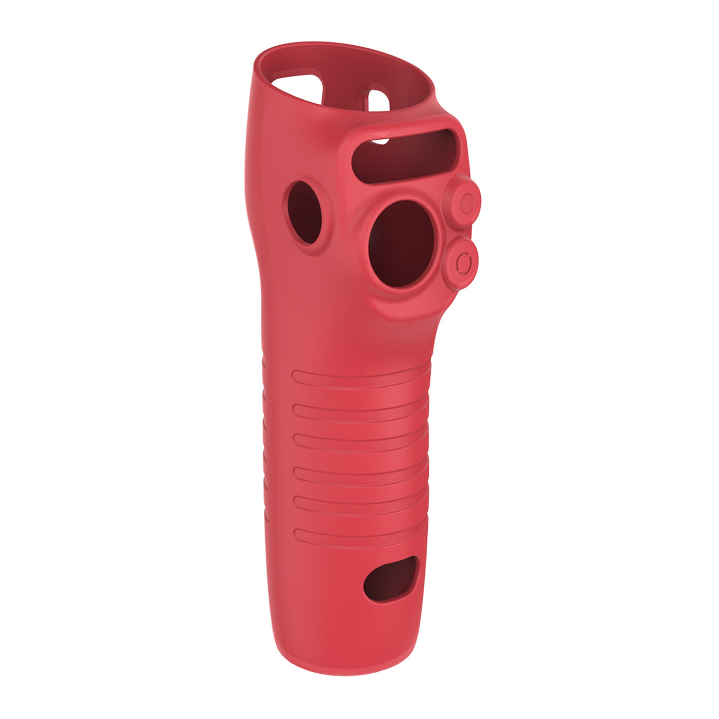 Uniqkart OM6-BHT515 For DJI Osmo Mobile 6 Protective Case Anti-shake Phone Gimbal Silicone Anti-scratch Anti-dust Sleeve - Red