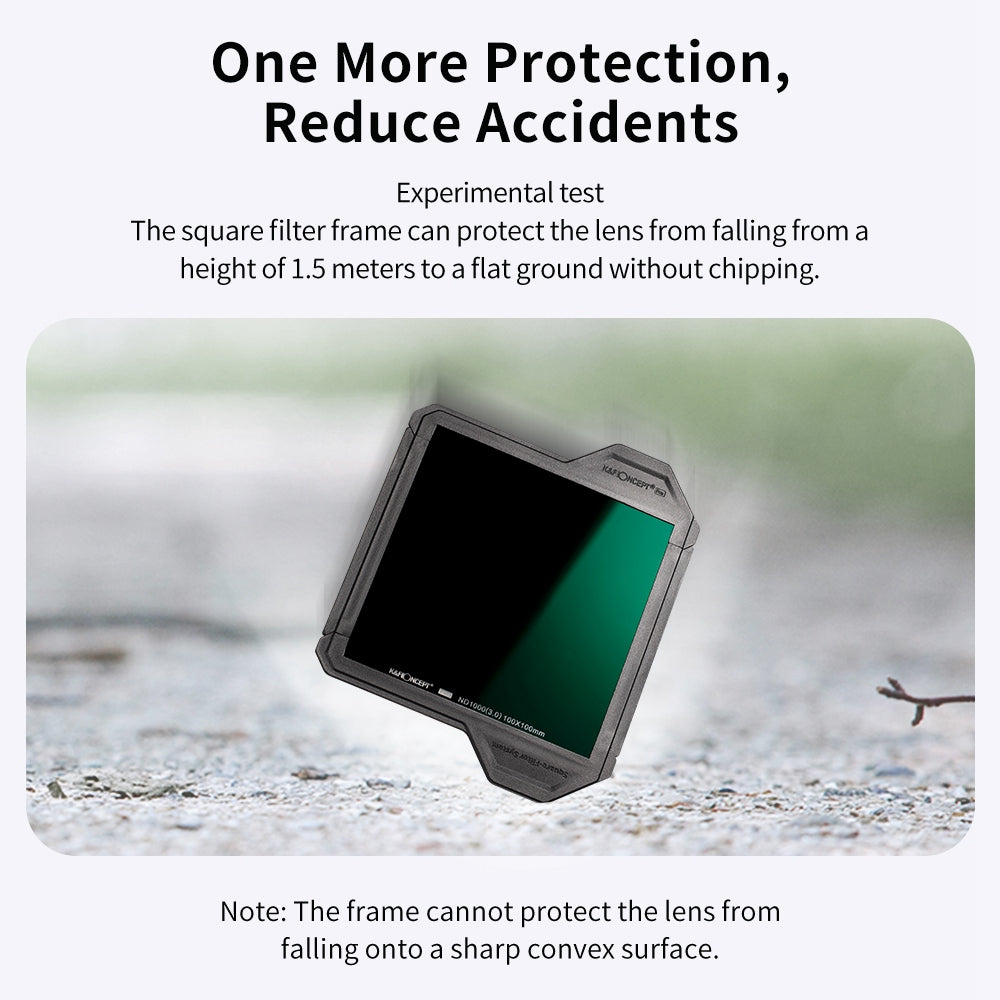 K&amp;F CONCEPT KF31.038 2PCS Nano-X Pro 100x100mm Suqare Filter Protection Frame Camera Lens Accessories