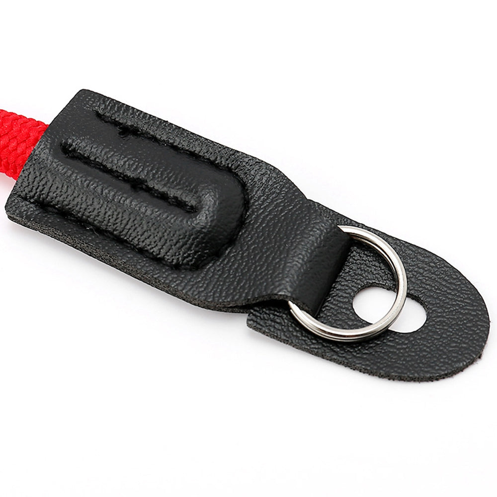 SZ Outdoor Camera Carrying Round Rope SLR Camera Neck Shoulder Strap Braided Rope - Red