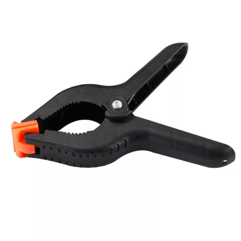 BY-01J Spring Clamp DIY Woodworking Tool Plastic Nylon Clamp Photo Studio Background Spring Clip