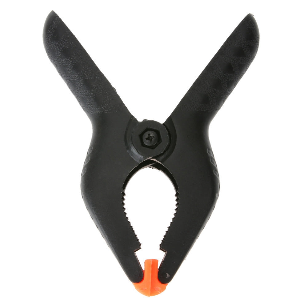 BY-01J Spring Clamp DIY Woodworking Tool Plastic Nylon Clamp Photo Studio Background Spring Clip