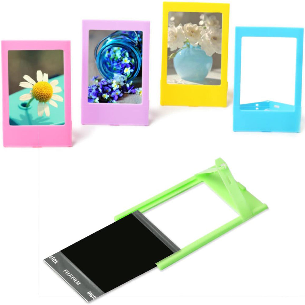 12-in-1 Instant Camera Accessories Kit for Fujifilm Instax Mini 11, Includes Bag, Album for Collecting / Displaying Photos - Blue