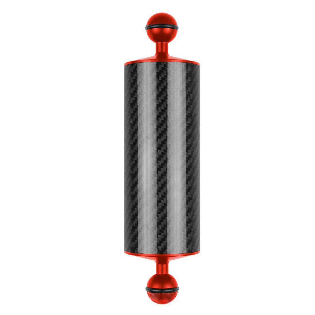 VELEDGE D60 8&quot; Carbon Fiber Float Arm Dual Ball Head Floating Arm for Underwater Diving