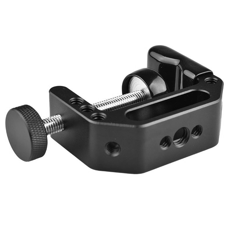 G-25 Universal G-Clamp 1 / 4inch and 3 / 8inch Thread Hole Quick Release Desktop Mount Holder Clip for Photo Photography