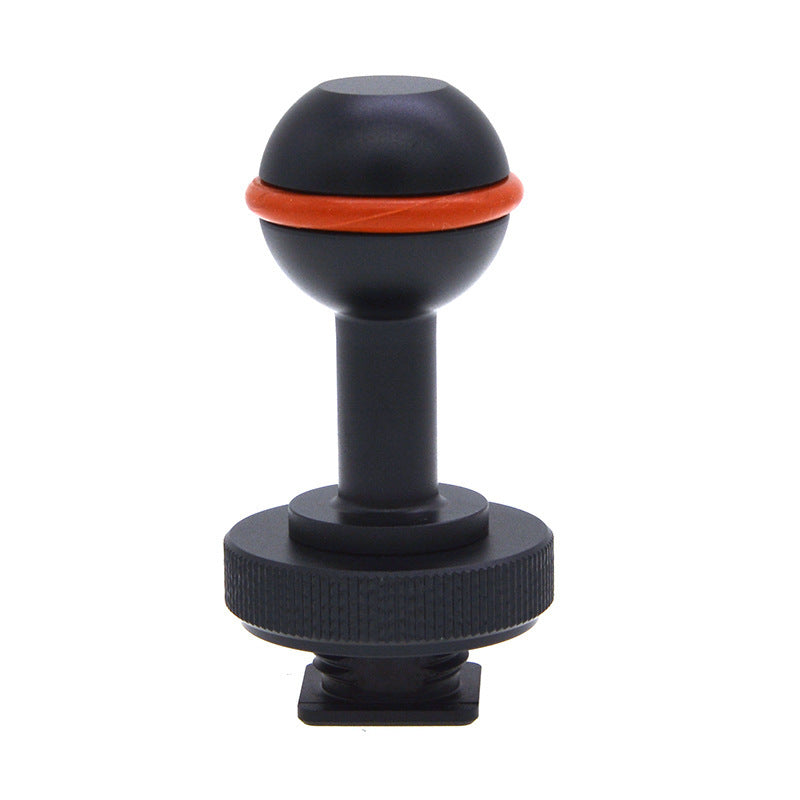 VELEDGE D1009 Camera Waterproof Shell Cold Shoe Extension Bracket Adapter Diving Light Holder Extension Rod Connector