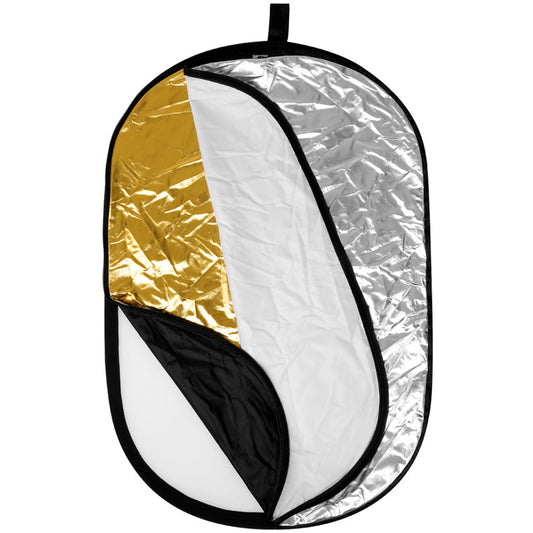 Uniqkart N-82 80x120cm 5-in-1 Photography Reflector Portable Light Reflector Photo Studio Accessories