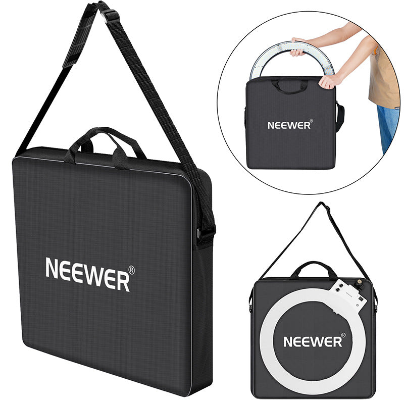 Uniqkart NW-166 Nylon Carrying Shoulder Bag for 18 Inch Ring Light Accessories Protective Pouch