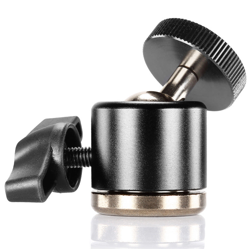 Uniqkart NW-361 1 / 4 Screw Interface 360-Degree Rotation SLR Camera Gimbal Aluminum Alloy Gimbal Adapter