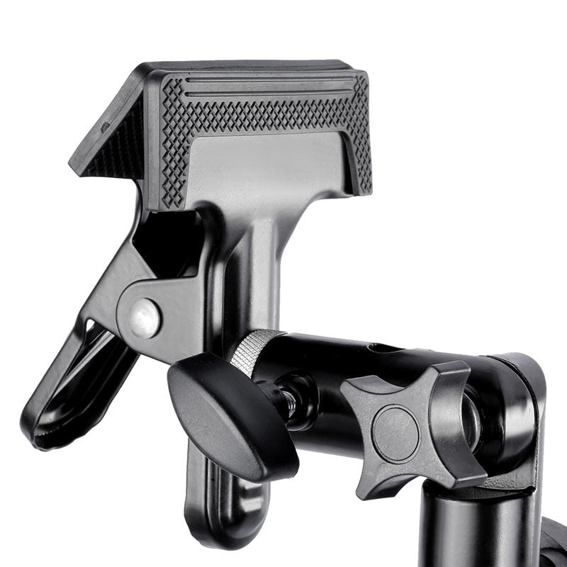 Uniqkart NW-176 Reflector Holder Clamp Metal Clip Light Stand Attachment Fix Adapter for Photo Studio