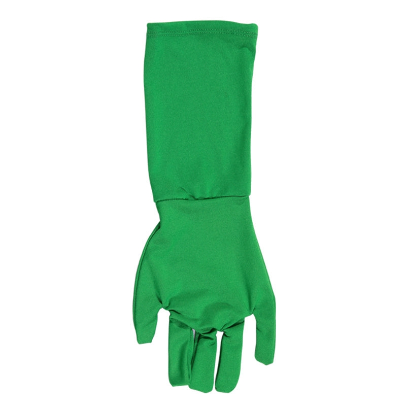 Uniqkart PSD2EA Separated-Type Chromakey Bodysuit Gloves Head Cover Hood Invisible Effect Costume - Green / 180cm