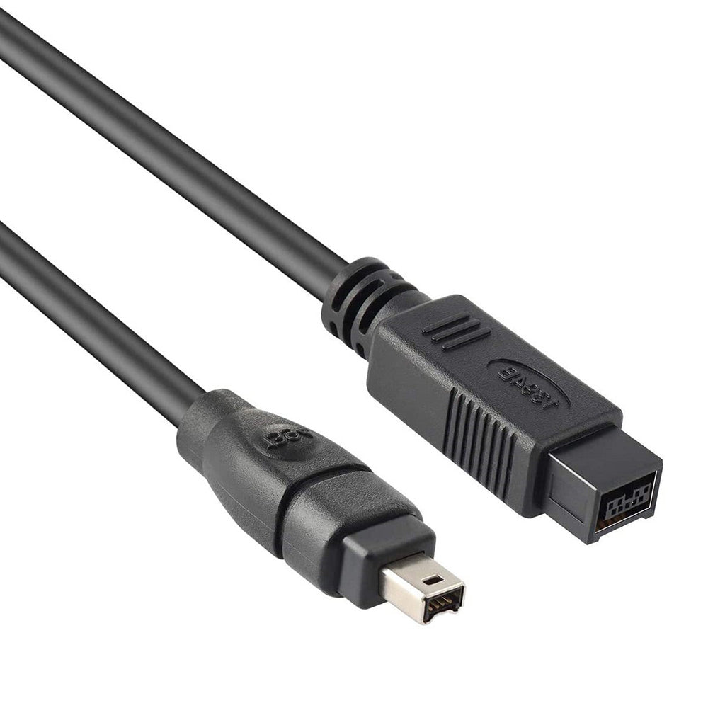 Uniqkart 3m IEEE 1394 FireWire Cable 800 9Pin to 400 4Pin Data Transfer Adapter Cord